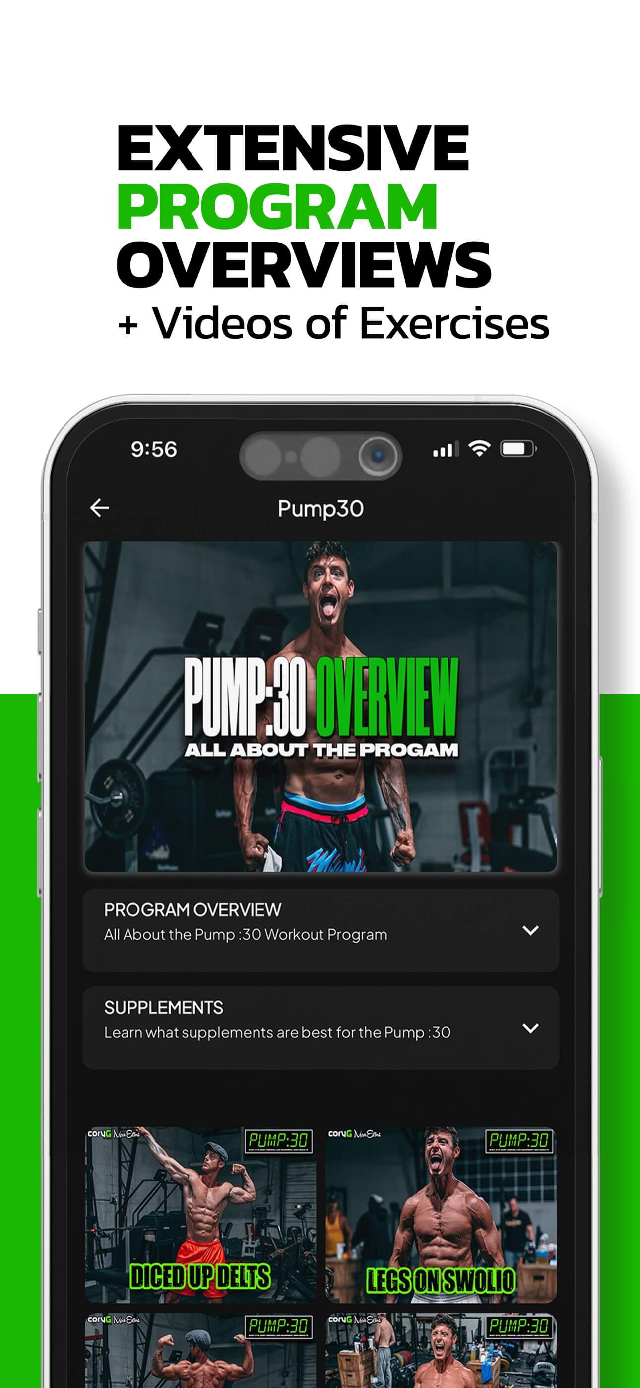 Extensive Program Overviews